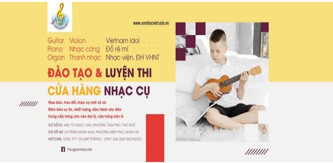 Trung tâm học đàn piano ở TPHCM| Nguồn: Trung tâm âm nhạc Việt