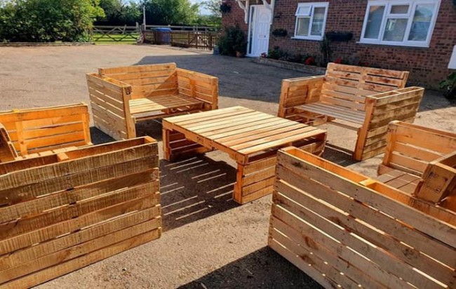 Cửa hàng bán gỗ pallet TPHCM| Nguồn: Pallet gỗ Hoàng Đan