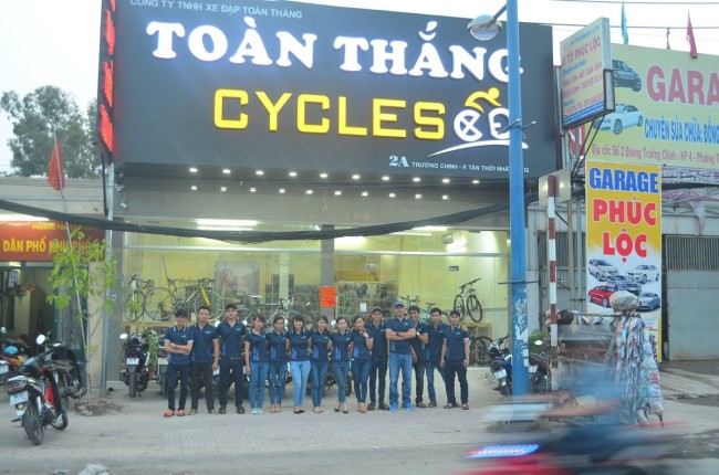 Cửa hàng xe đạp TPHCM| Nguồn: Toàn Thắng Cycles