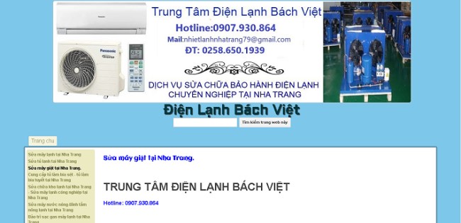 Dịch vụ vệ sinh điều hòa tại Nha Trang| Nguồn: Trung tâm sửa chữa điện lạnh Bách Việt
