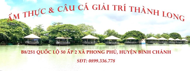 Địa điểm câu cá giá rẻ Sài Gòn| Nguồn: Câu cá Thành Long